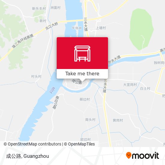 成公路 map