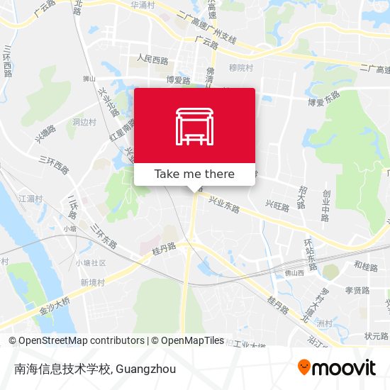 南海信息技术学校 map
