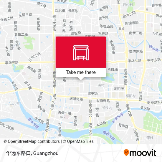华远东路口 map