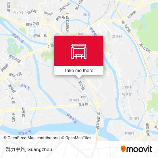 群力中路 map
