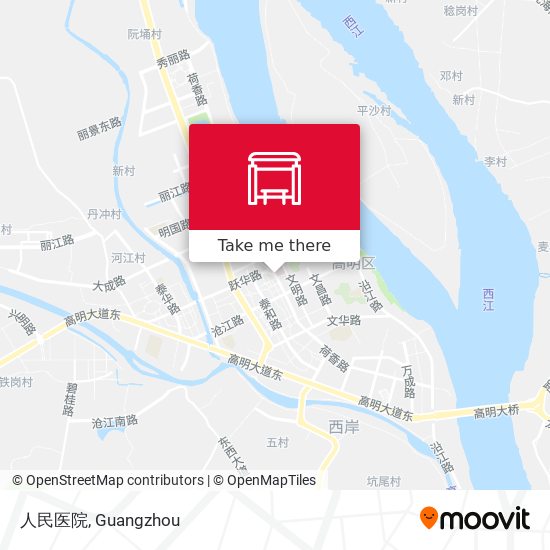 人民医院 map
