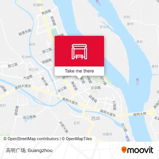 高明广场 map