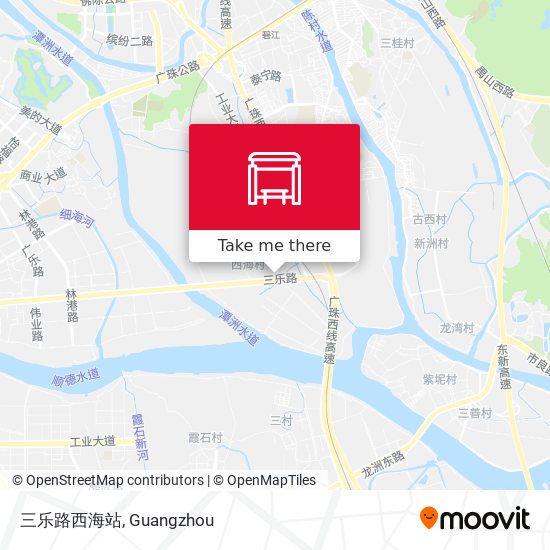 三乐路西海站 map