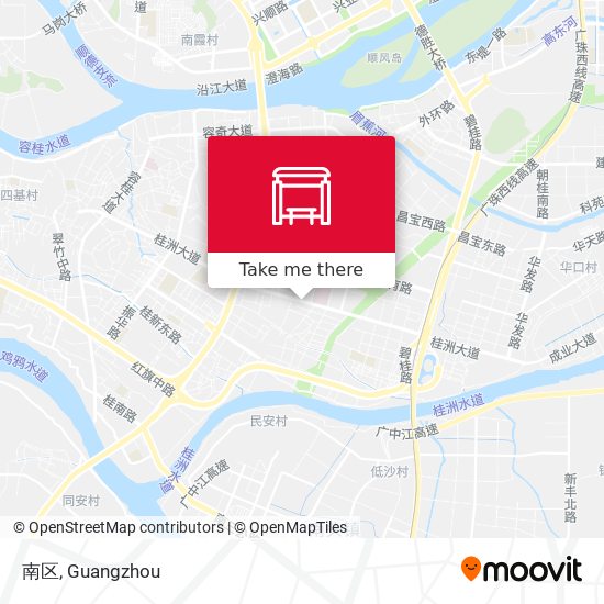 南区 map