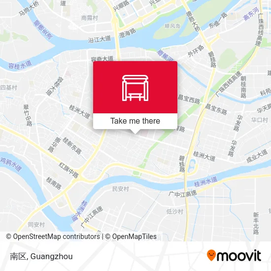 南区 map