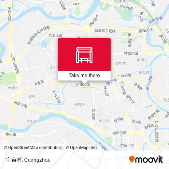 宇宙村 map