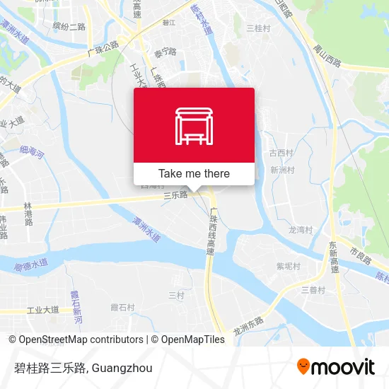 碧桂路三乐路 map