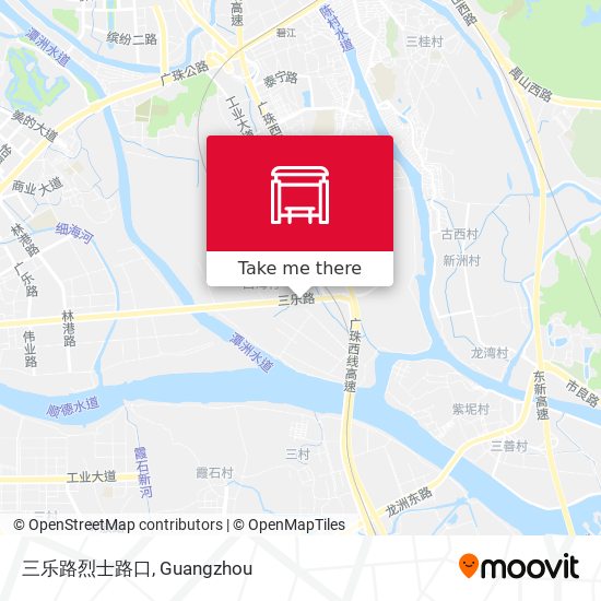 三乐路烈士路口 map