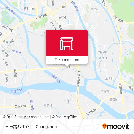 三乐路烈士路口 map