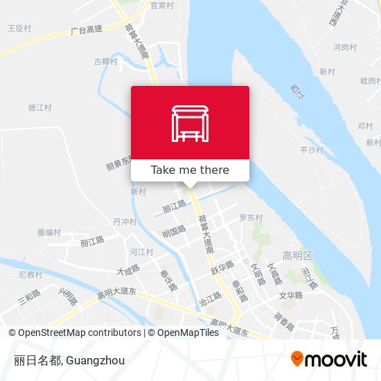 丽日名都 map