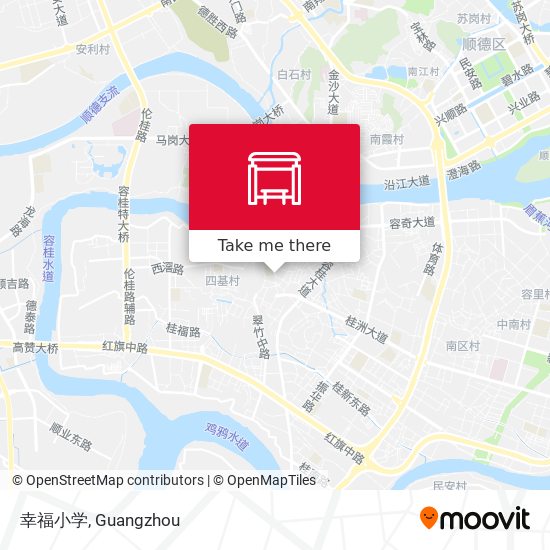 幸福小学 map