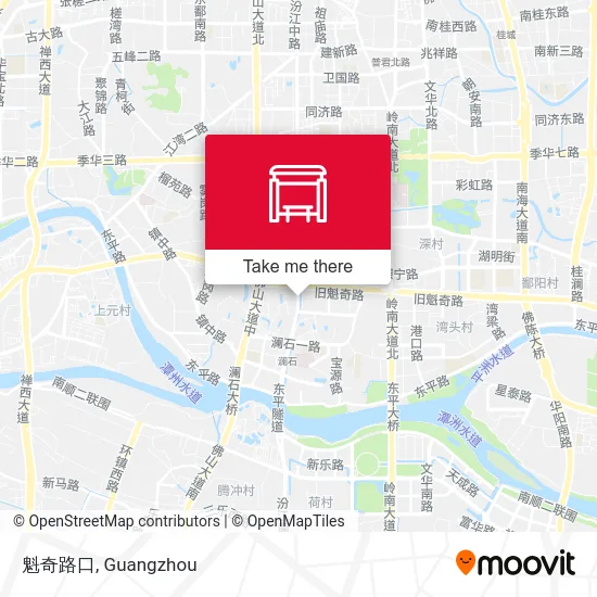 魁奇路口 map