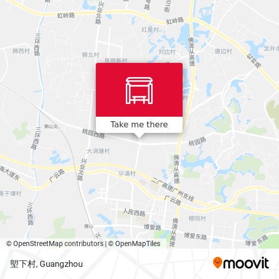 塱下村 map