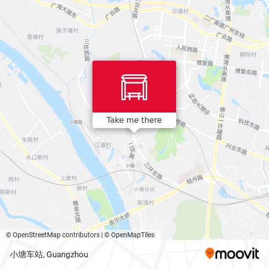小塘车站 map