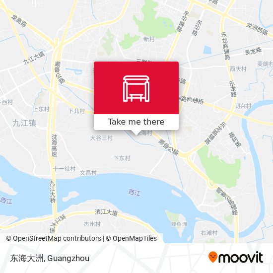 东海大洲 map