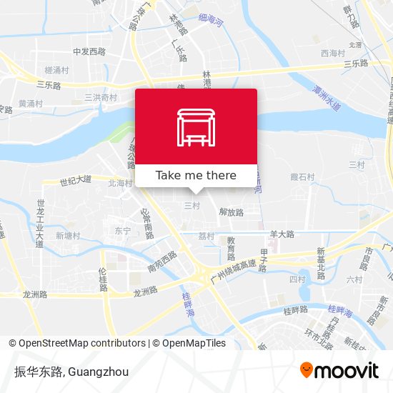 振华东路 map