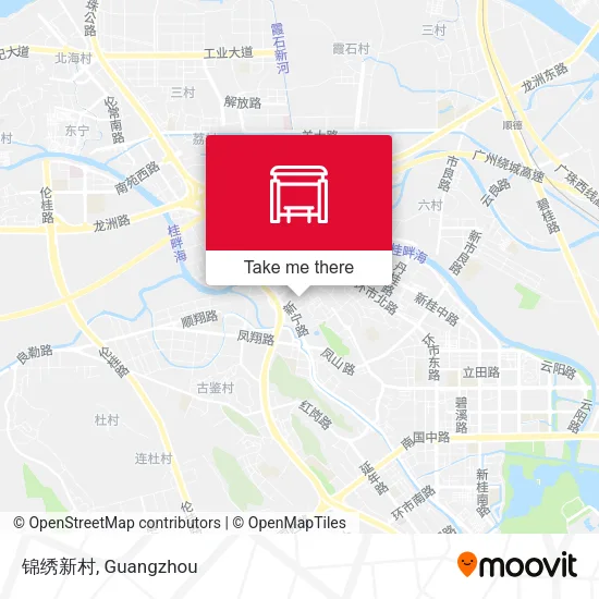 锦绣新村 map