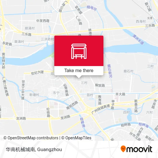 华南机械城南 map