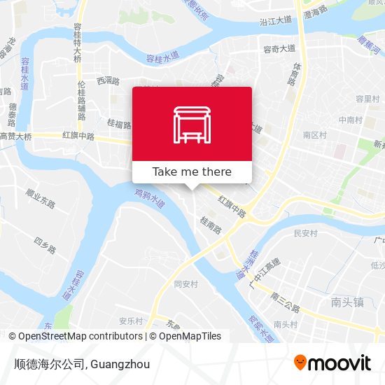 顺德海尔公司 map