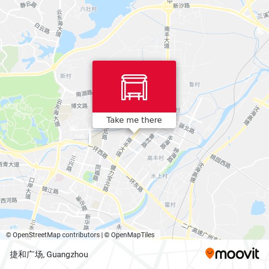 捷和广场 map