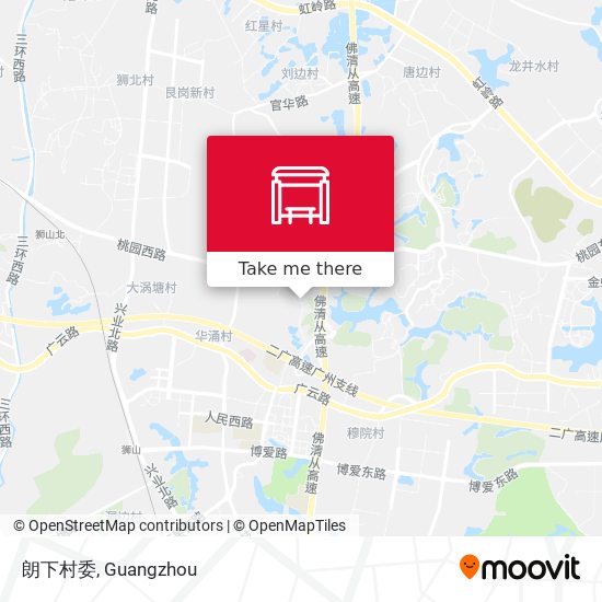朗下村委 map