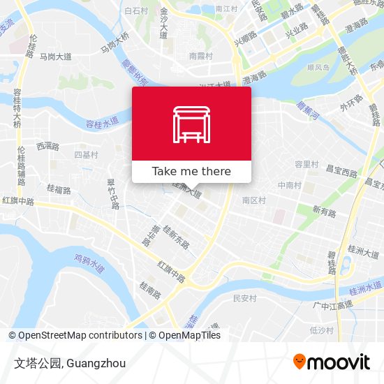 文塔公园 map
