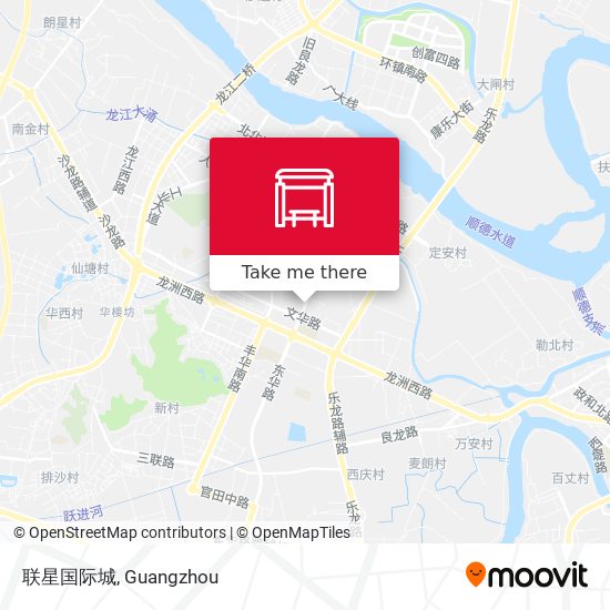 联星国际城 map