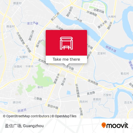 盈信广场 map