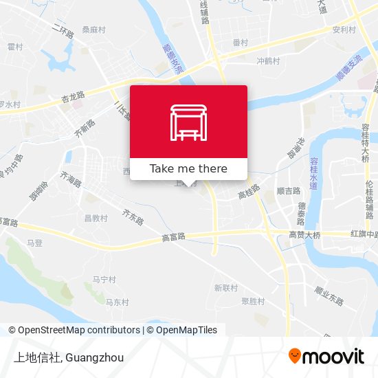 上地信社 map