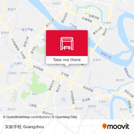 实验学校 map