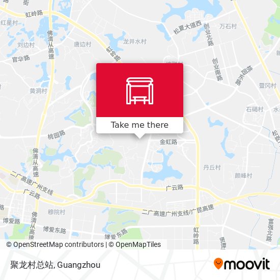 聚龙村总站 map