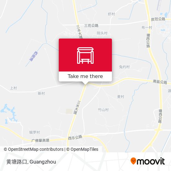 黄塘路口 map