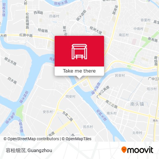 容桂细滘 map