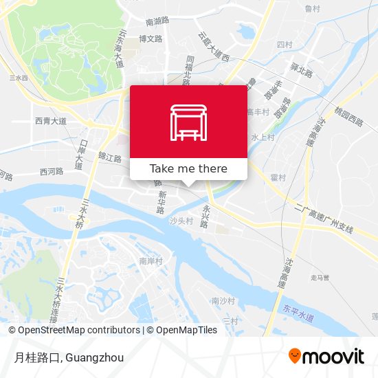 月桂路口 map