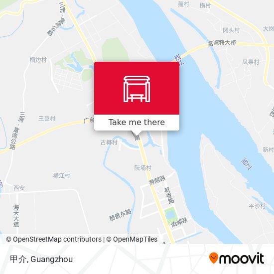 甲介 map