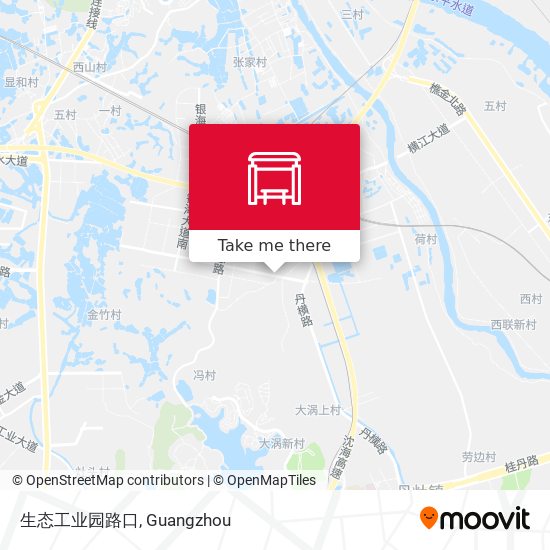 生态工业园路口 map