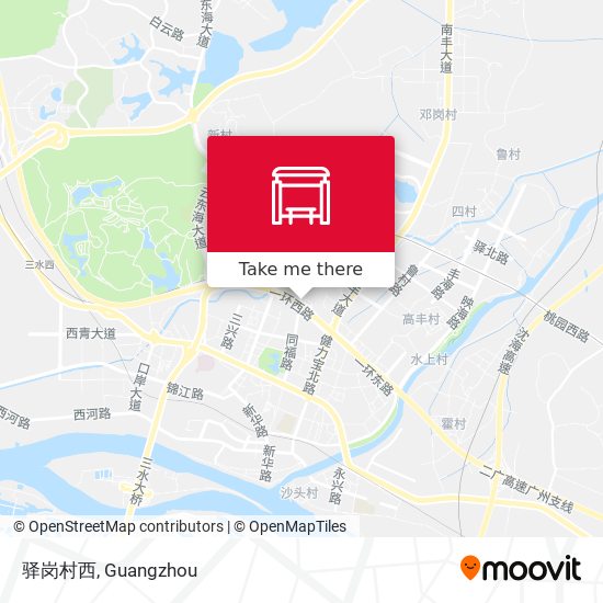 驿岗村西 map