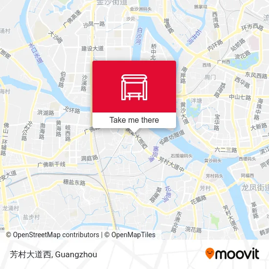 芳村大道西 map