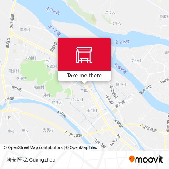 均安医院 map