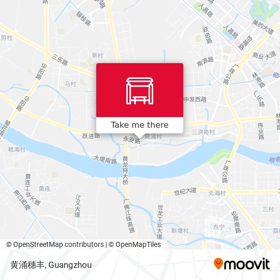 黄涌穗丰 map