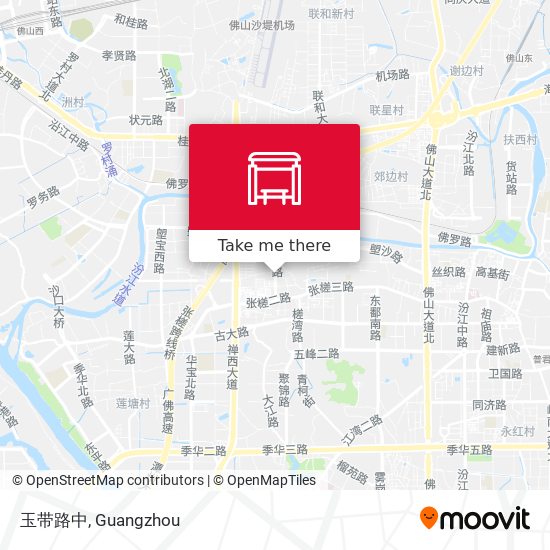 玉带路中 map