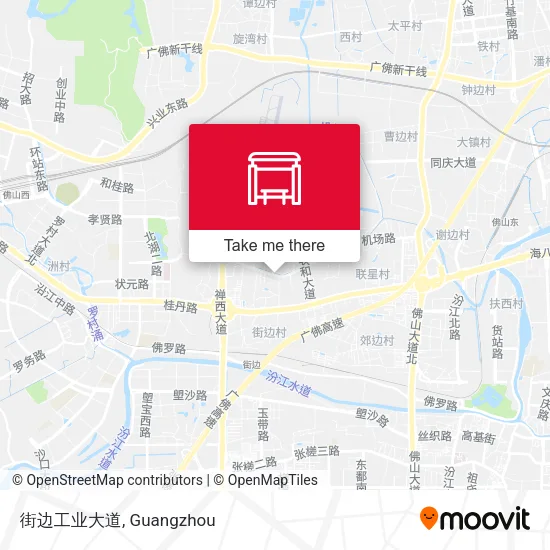 街边工业大道 map