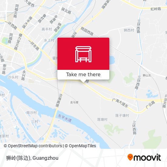 狮岭(陈边) map