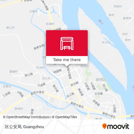 区公安局 map