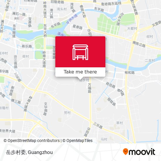 岳步村委 map