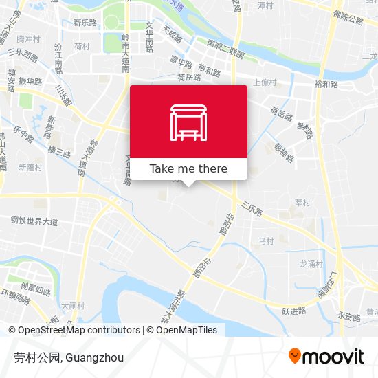 劳村公园 map