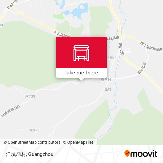 洋坑乪村 map