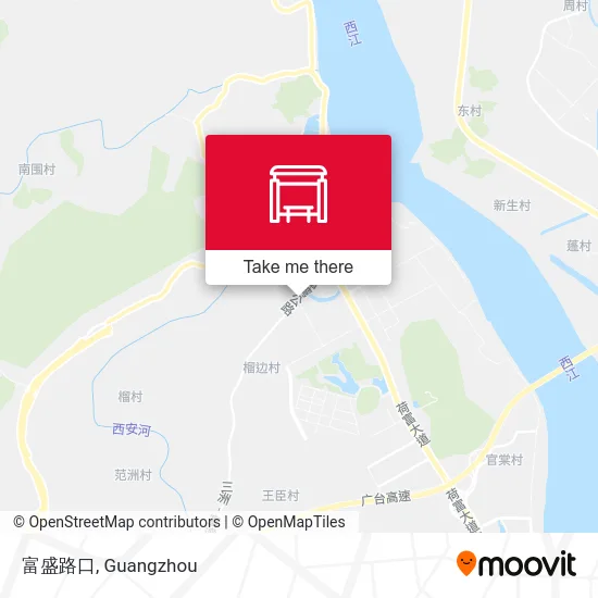 富盛路口 map