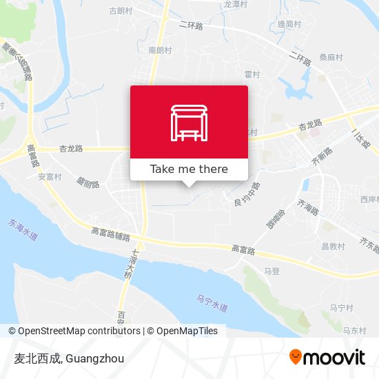 麦北西成 map