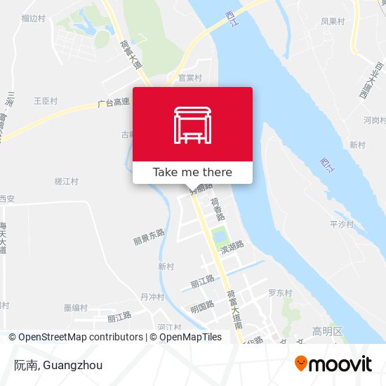 阮南 map